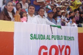 Dr. Reynaldo Nez con el Candidato a la Presidencia Regional: Goyo Guerrero